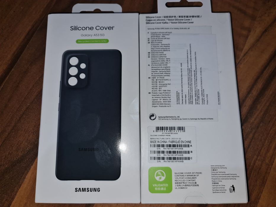 Husa silicon originala Samsung Silicone Cover Galaxy A53 5G A536