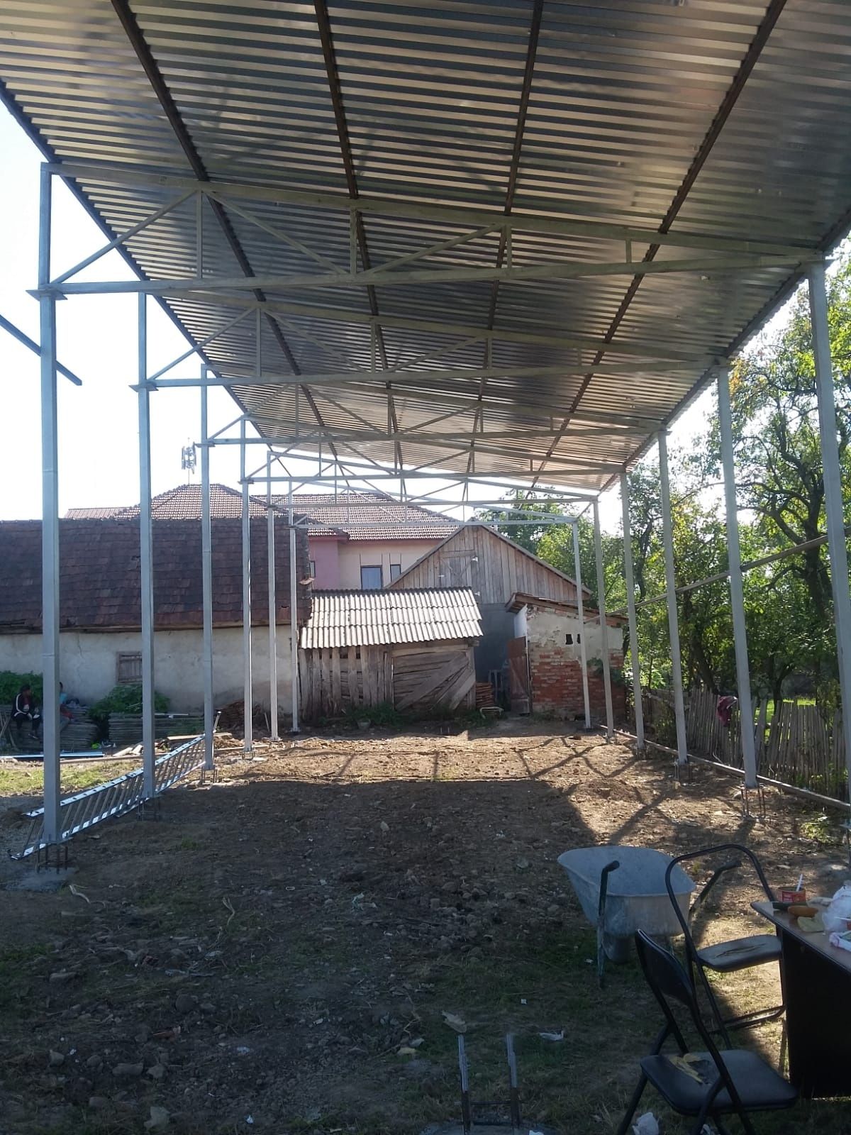 Vand hală metalica 6m×25m×4m