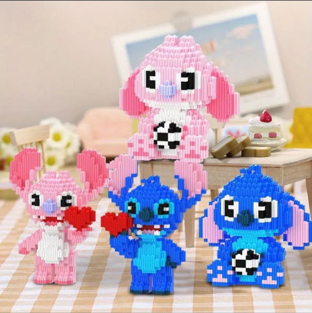 Lego Stitch albastru sau roz!