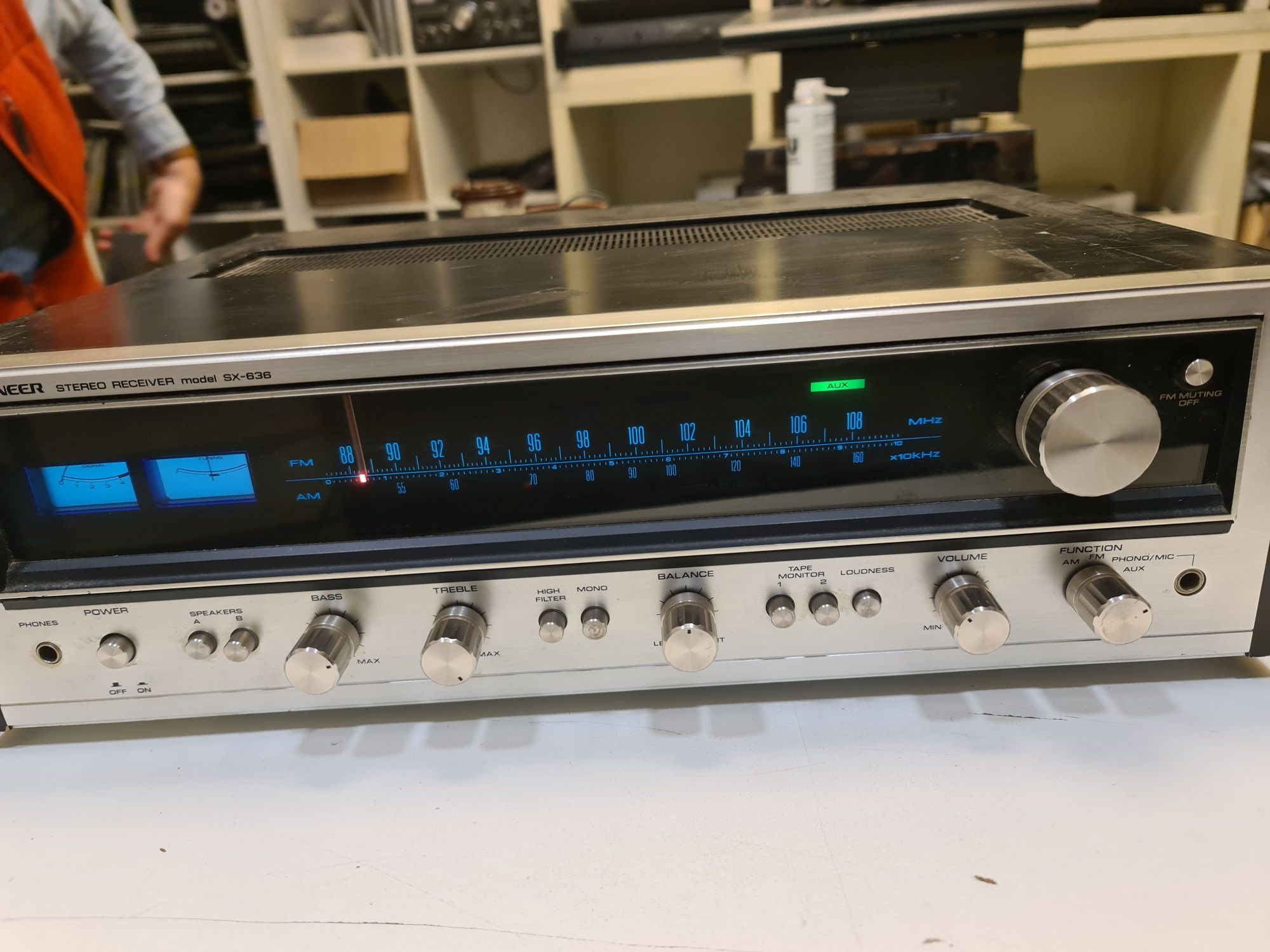 Pioneer sx-636 receiver