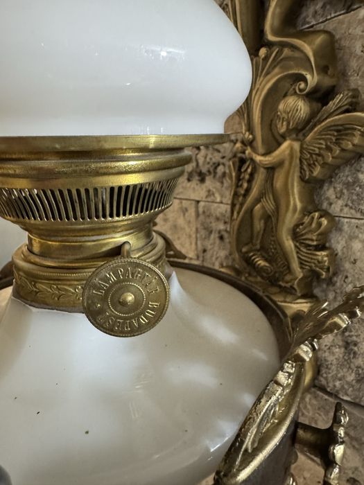 Aplica clasica- bronz- opalina