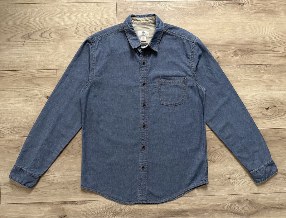Camasa Blug TIMBERLAND Jeans Albastru Barbati | Marime L