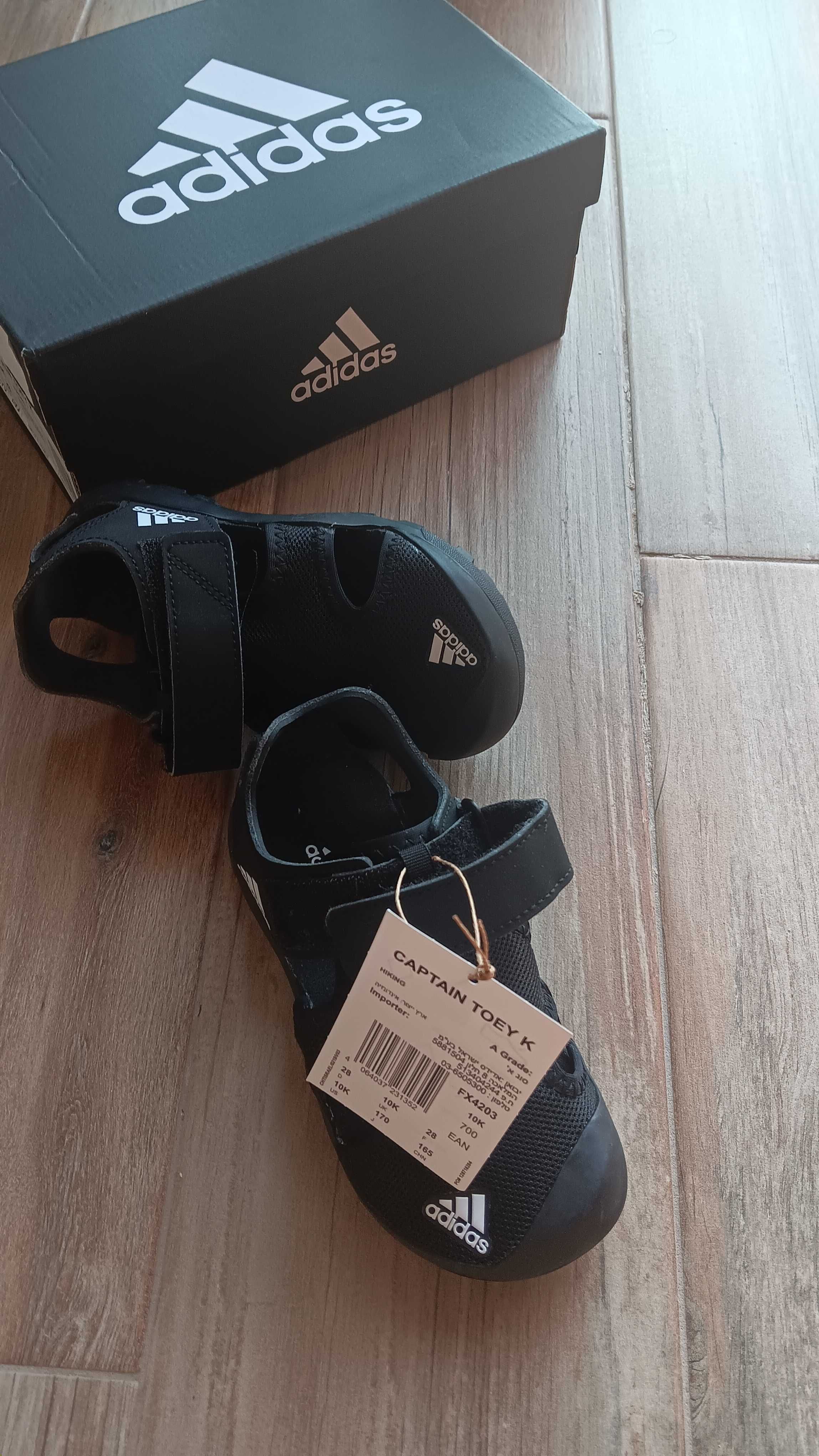 Нови!Детски сандали Adidas Captain Toye, Kids, Black