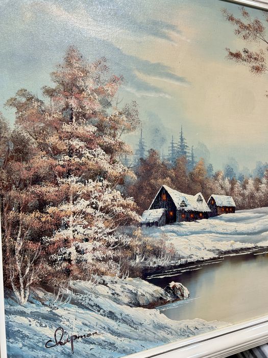 Зимен Пейзаж  Холандия