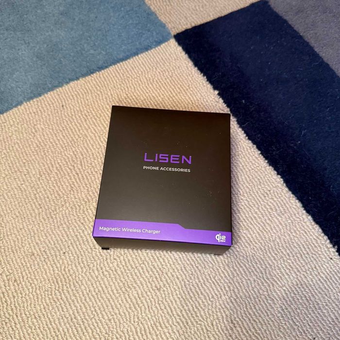 LISEN Qi2.2 25W MagSafe зарядно за кола, с вентилатор, 95W адаптер