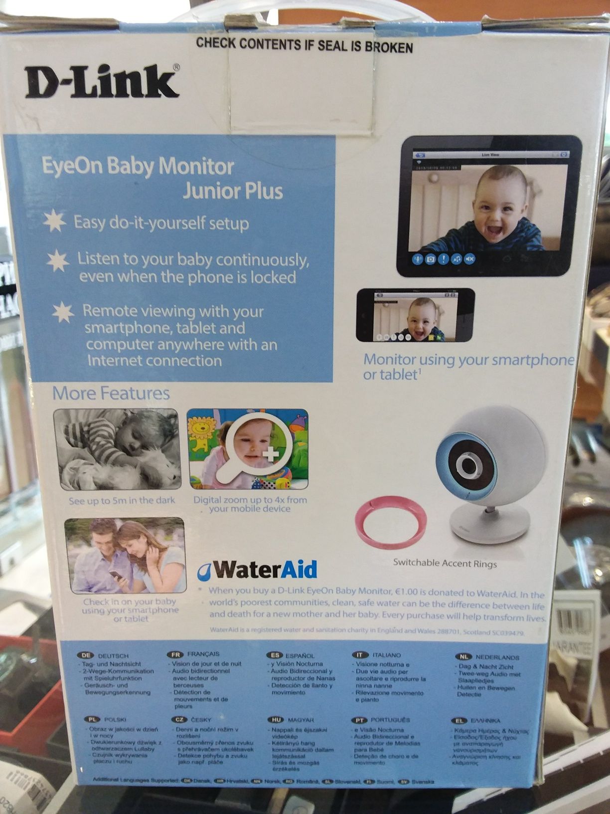 Камера, D-Link DCS-820L EyeOn Baby Monitor Junior Plus