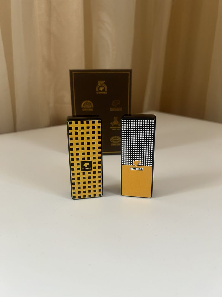 Луксозни запалки Cohiba – 2 модела, турбо пламък