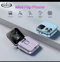 Telefon Mini fold phone 2g dual sim card,nou sigilat