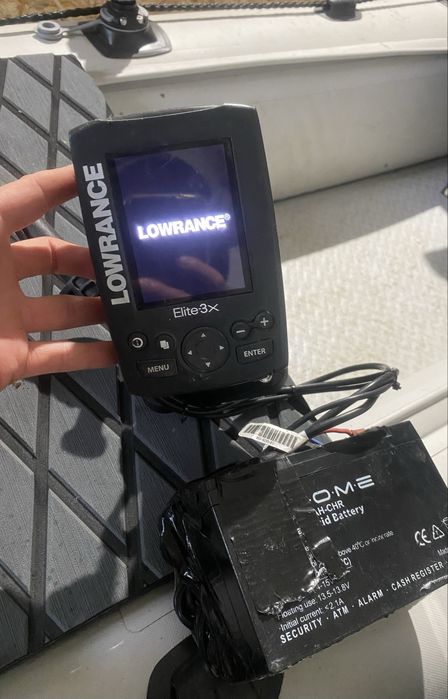 Barca pneumatica 3d tender si motor Tohatsu 4 cp 2 timpi (bonus sonar)
