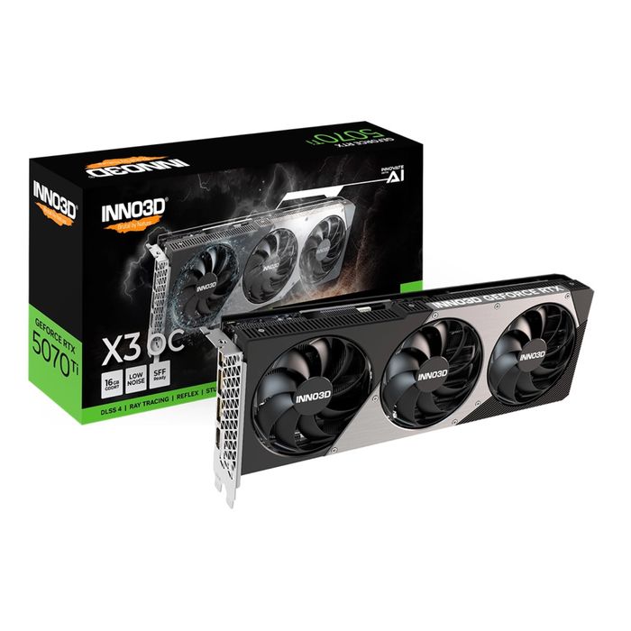 Видеокарта rtx 5070 ti inno3d x3 oc