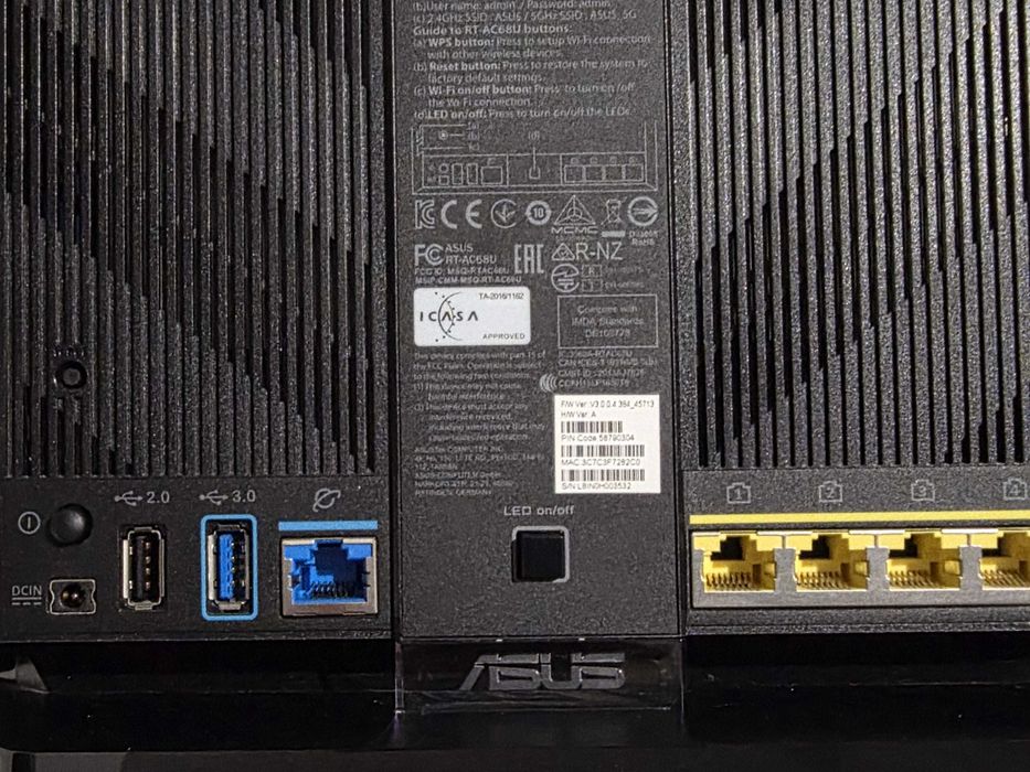 Рутер Asus RT-AC68U