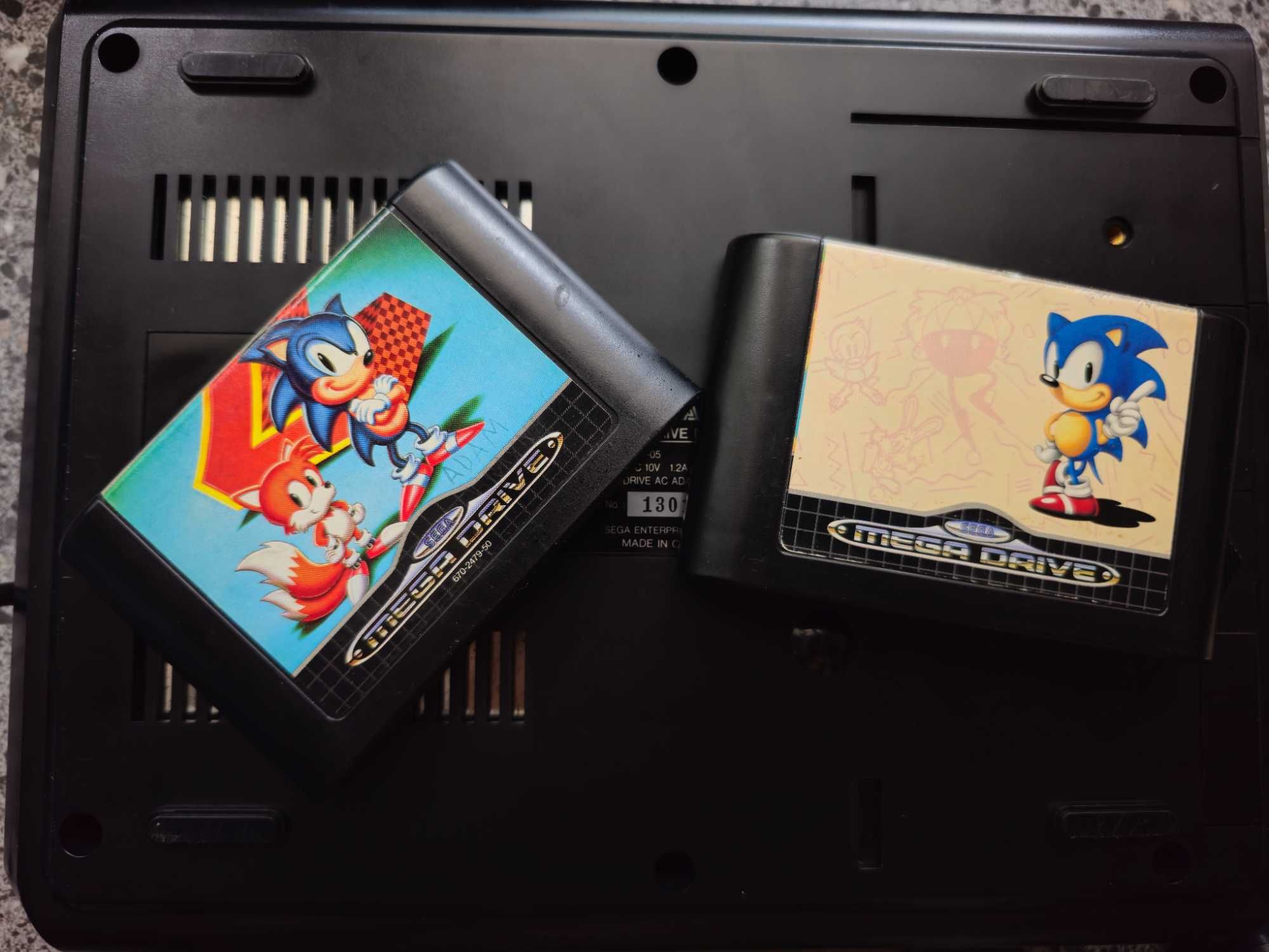 Consola Sega Mega Drive Original Retro +Sonic The Hedgehog 1 si 2