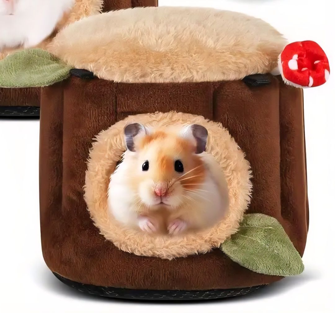 Pat / Cuib cald pentru hamsteri și animale de companie mici - NOU