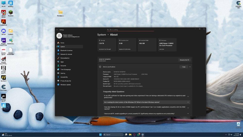 Vand pc gaming     .