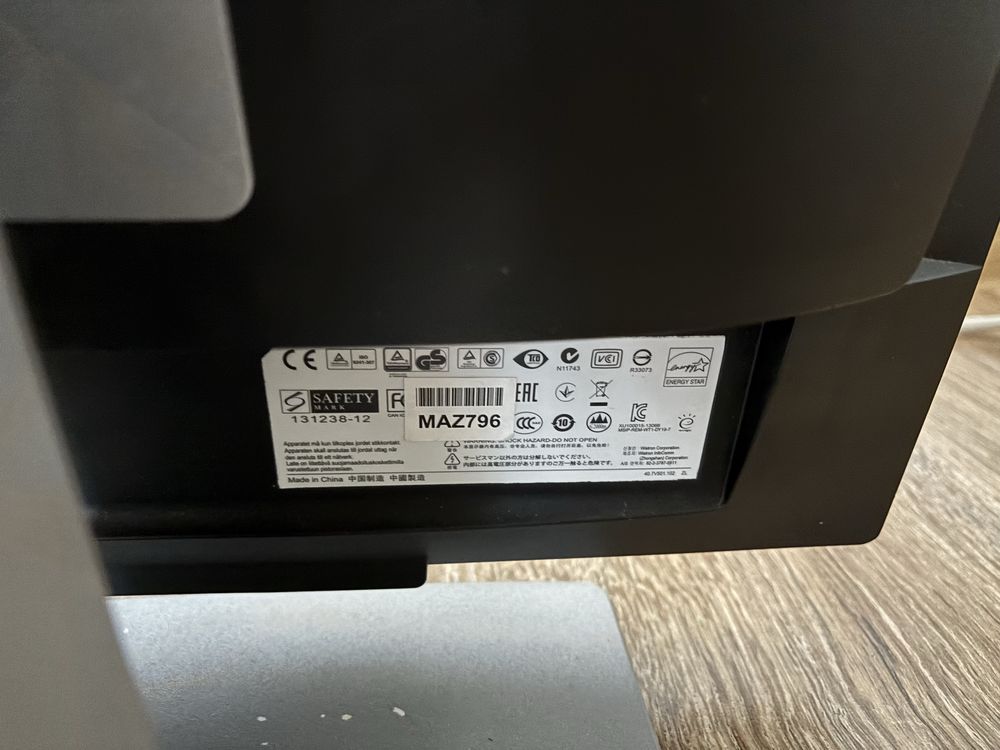 Vand monitor  Fugitsu Siemens