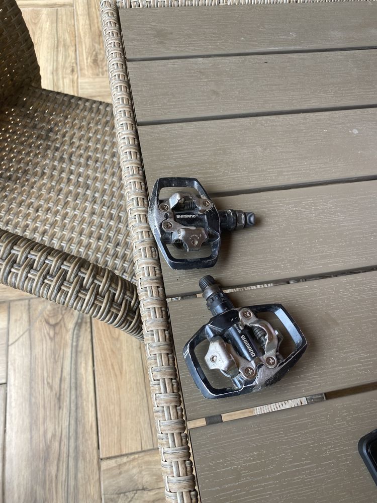 Педали shimano clips