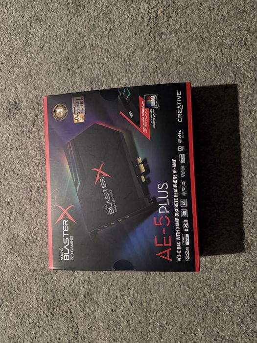 Placa de sunet soundblaster ae5 plus creative