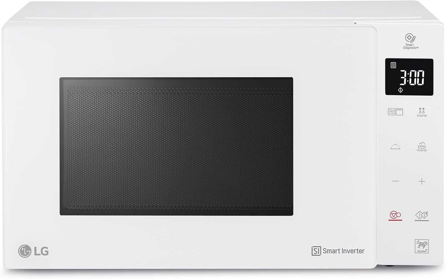 Инверторна микровълнова фурна LG Smart 25L (MH6535GDH) Бяла