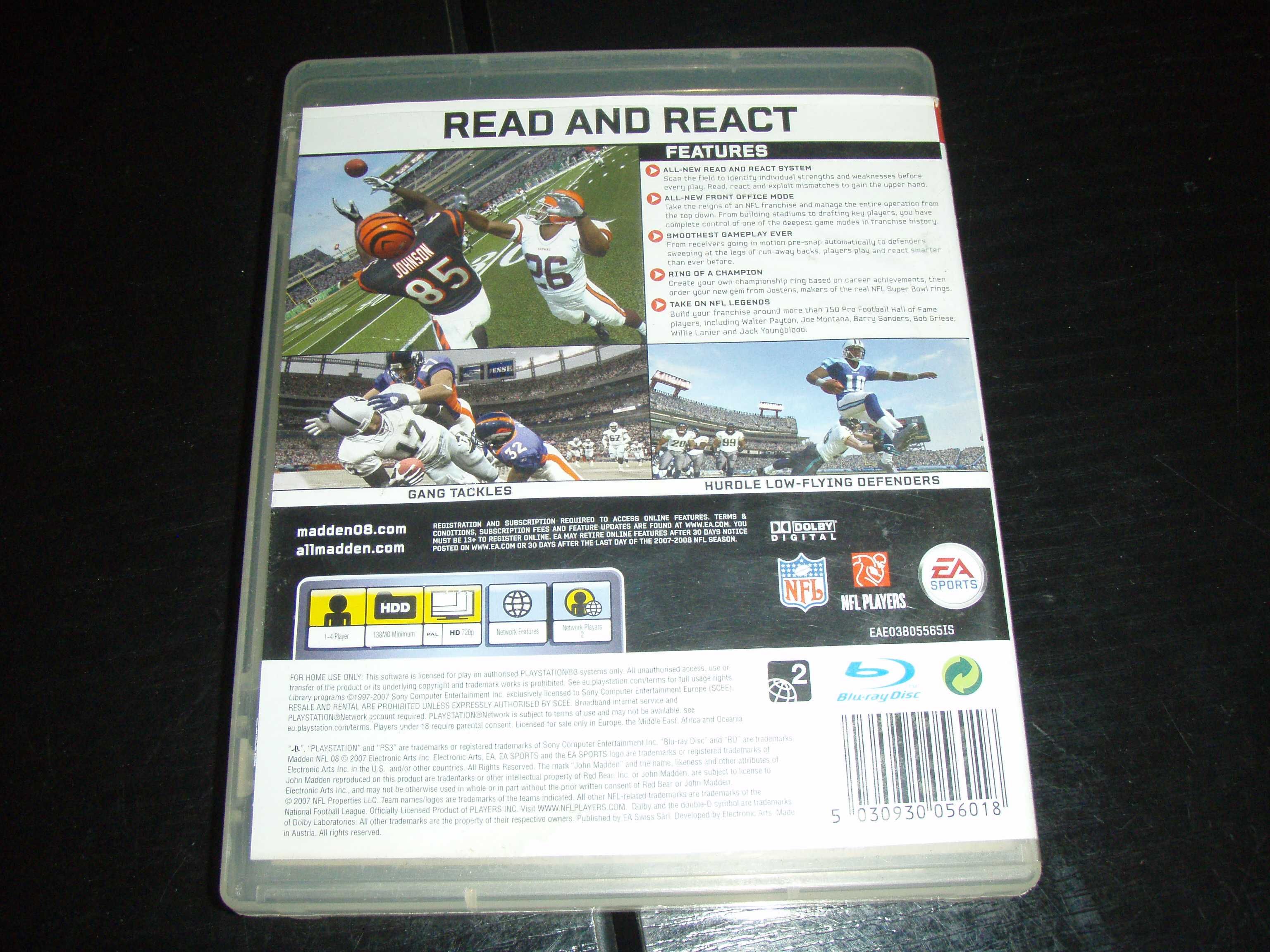 NFL Madden 08 PS3