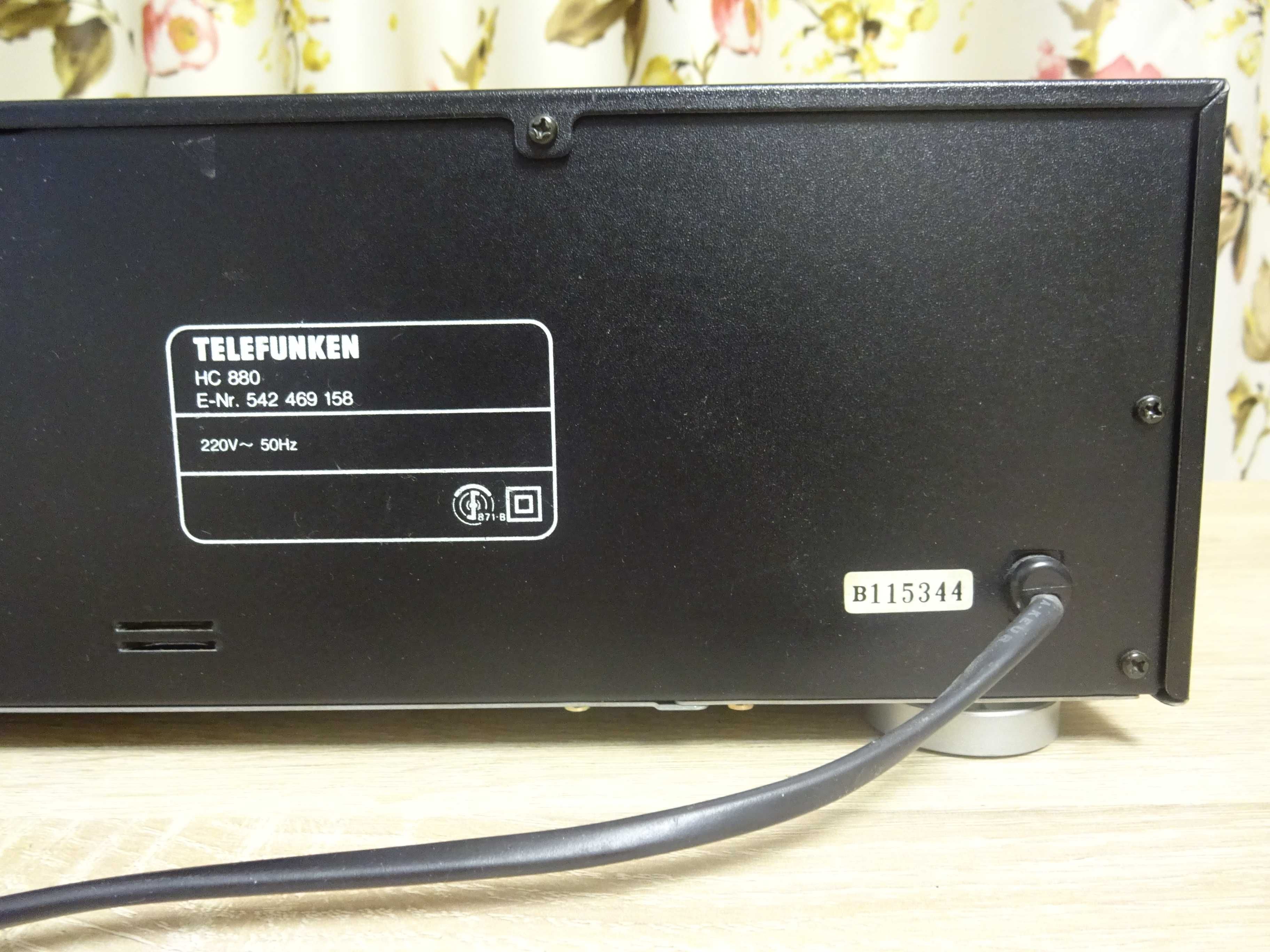 Casetofon deck Telefunken HC 880