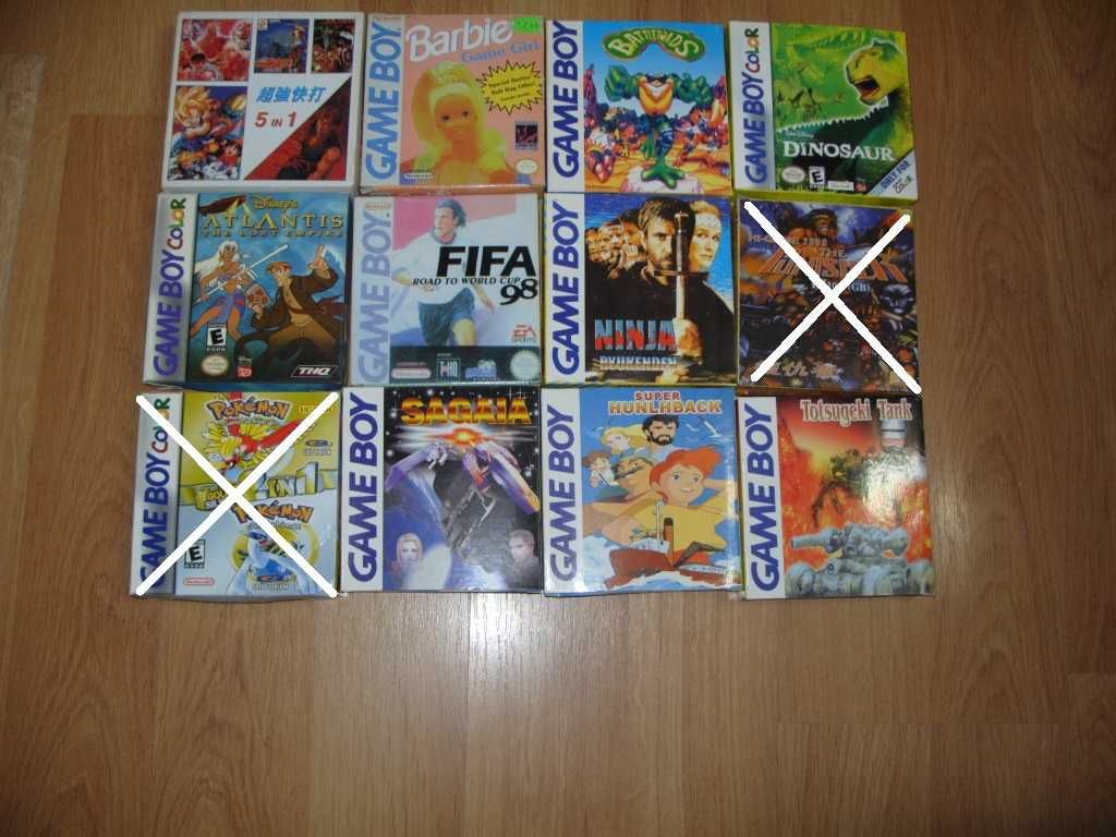 Игри за Nintendo Game Boy, Game Boy Color Част 2 - 15лв за брой