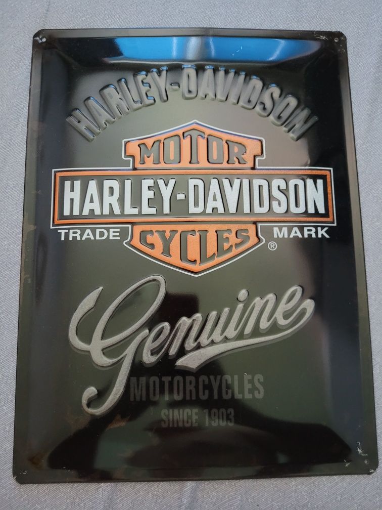 Vintange tablouri postere tabla motociclete Harley Davidson