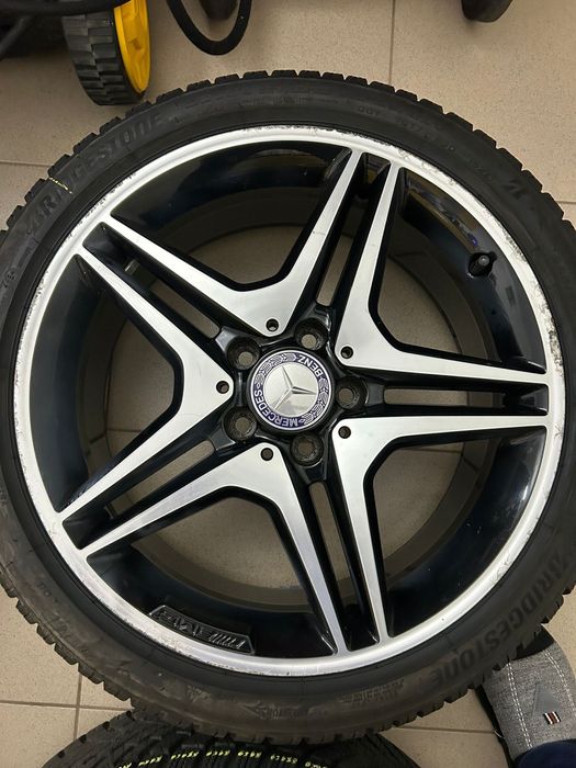 Jante 18 Mercedes AMG cu cauciucuri iarna Bridgestone