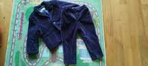 Costum elegant 18 luni-2 ani jumate sacou și pantaloni h&M 92 catifea