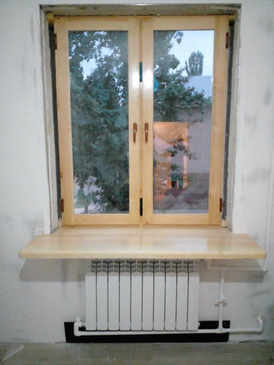 Yog'ochdan yasalgan oynalar,romlar/ Окон (рамы) из дерева В стиле АКФА