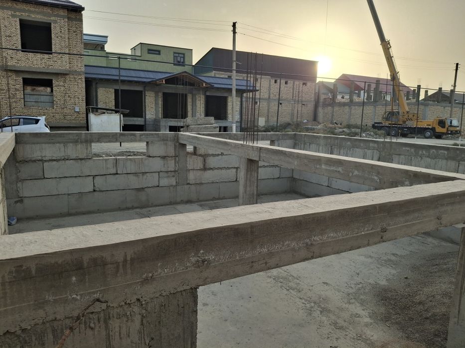 Курилиши тугалланмаган участок