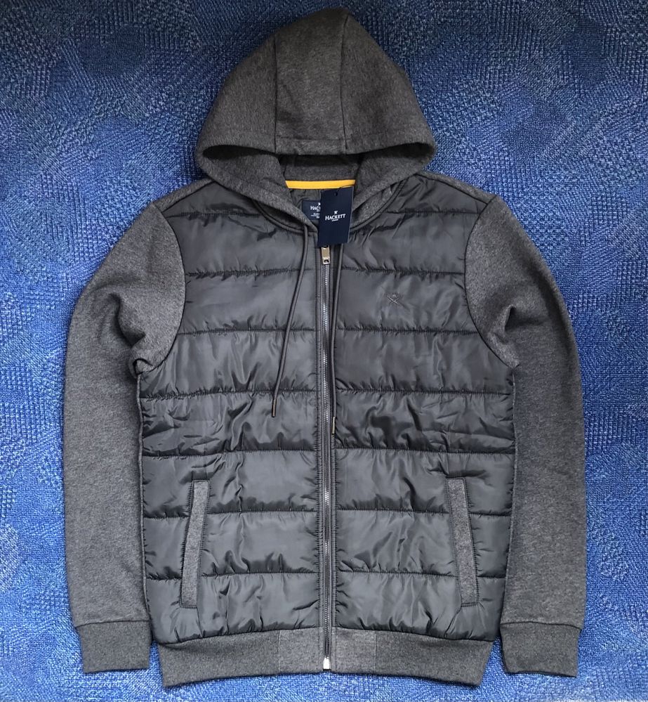 Hackett London Quilt Front Hoody ОРИГИНАЛЕН мъжки суичър/хибрид - S
