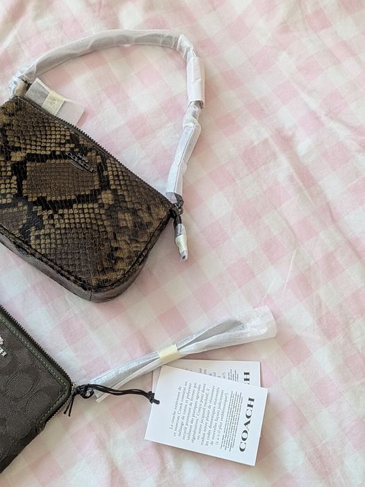 Coach чанта и портмоне