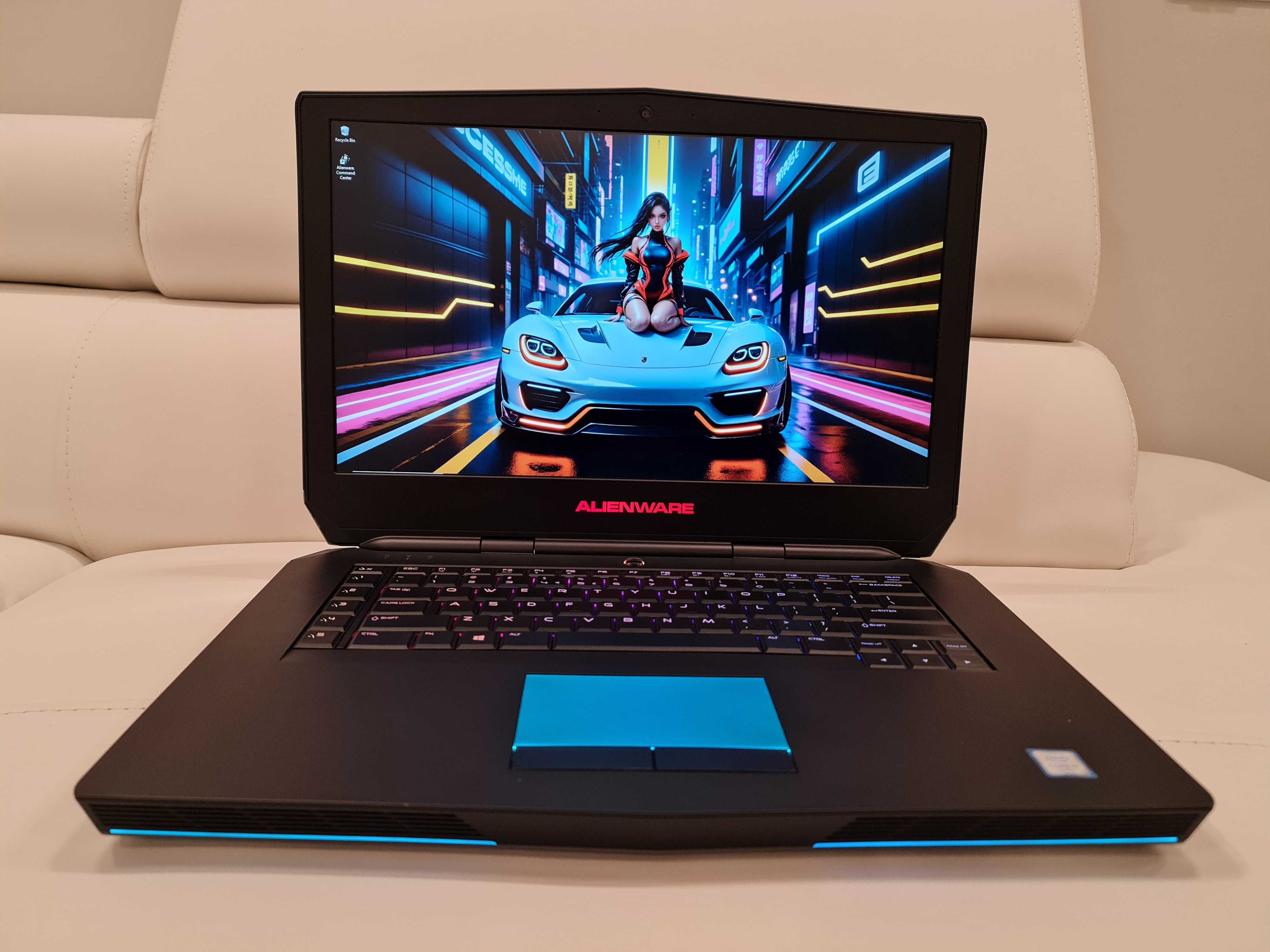 Laptop gaming ALIENWARE, intel core i7-6820HK ,video 6 gb , ram 16 gb