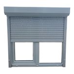 Geam  termopan pvc cu rolete disponibil pe stoc