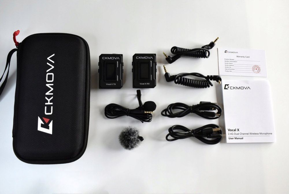 CKMOVA Vocal X V1 — без проводной микрофон (новый, запечатанный)