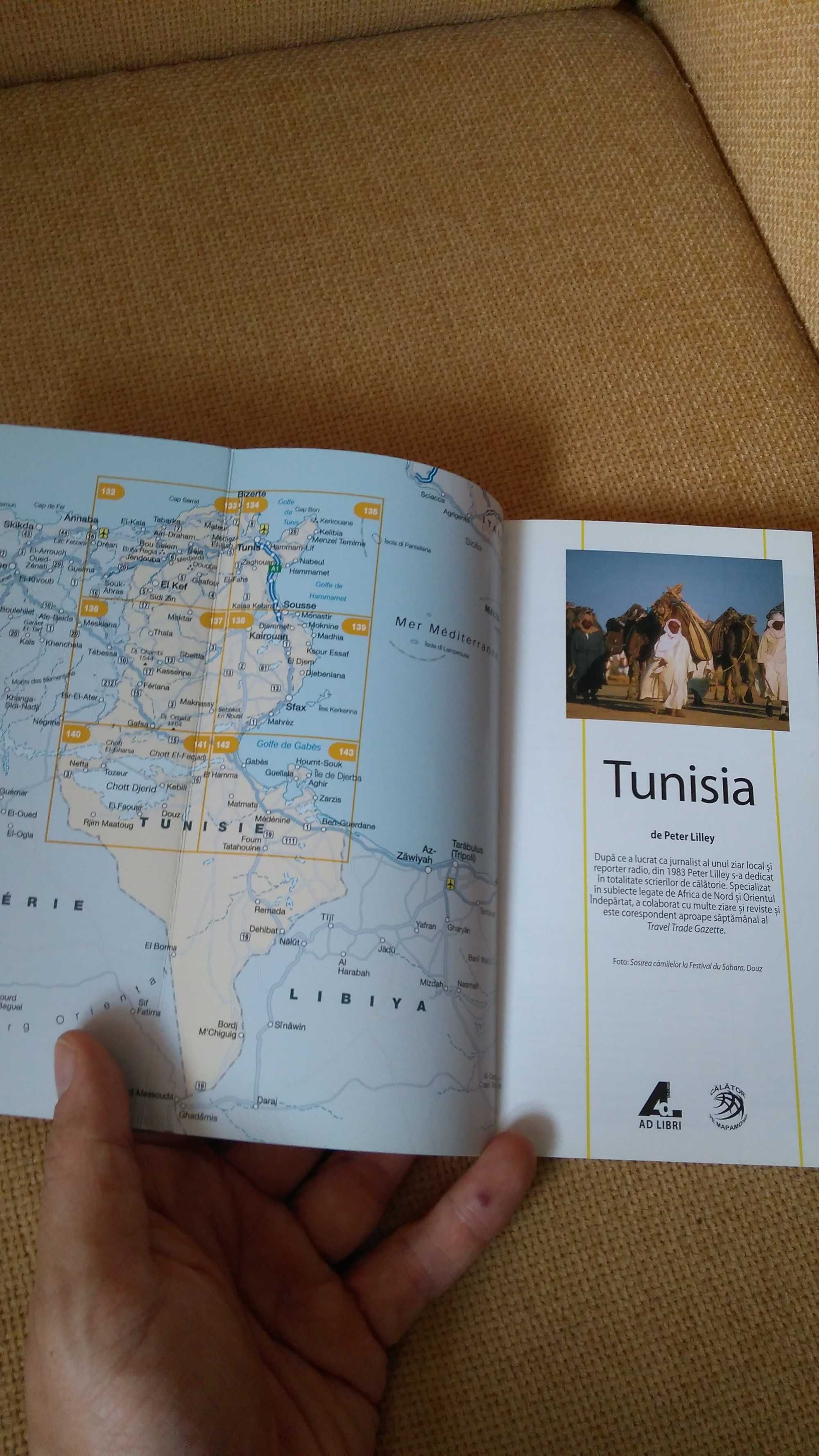 Ghid Turistic Calator pe Mapamond: Tunisia - AdLibri - NOU NOUT