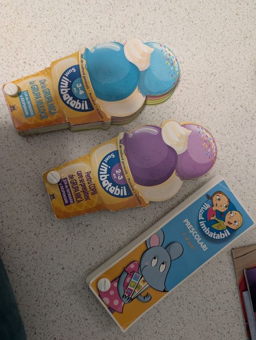 Cărticele sunt imbatabil 2-3 ani, 3-4 ani