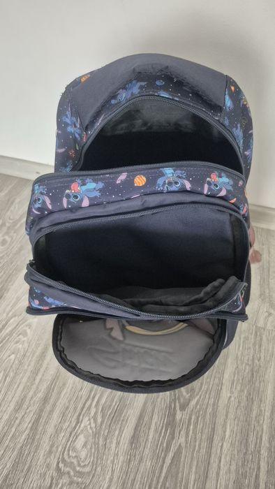 Ghiozdan troler Stitch cu roti copii