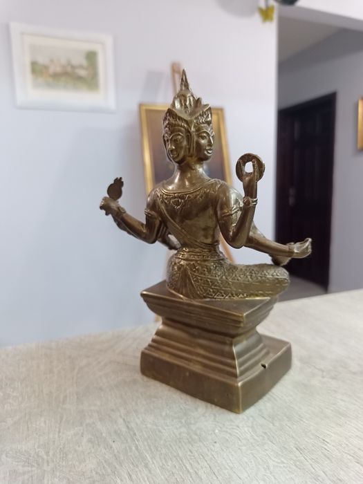 Бронзова скулптура Бог брахма създателят