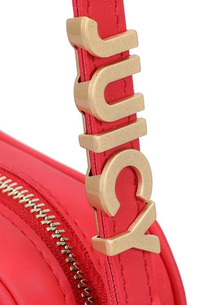 JUICY COUTURE – Дамска чанта с капитониран ефект "RED & GOLD" нова