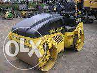 Cilindru compactor 1,5 tone si 3 tone, 4,5 tone, 5,5 t de inchiriat