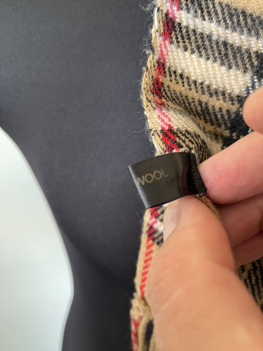 Fular Burberry print , 100% lână
