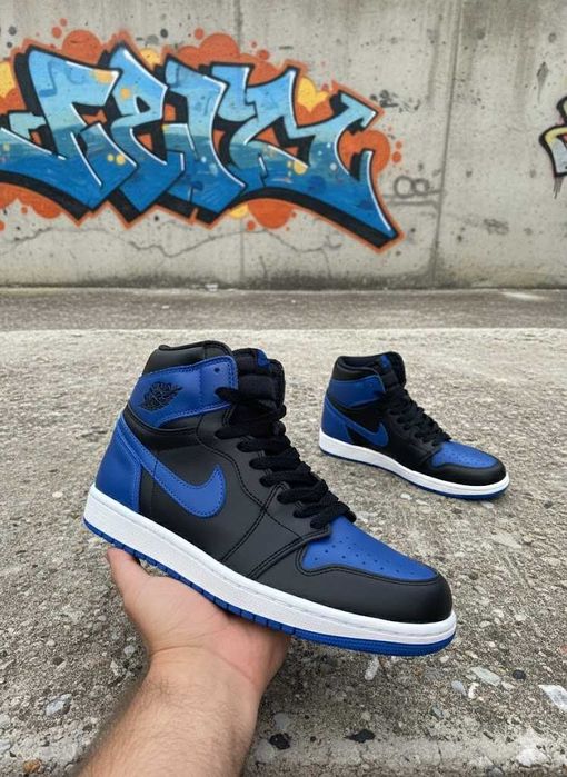 Adidasi Nike Jordan 1 High Royal Blue - Marimi 36-45 - Model Unisex