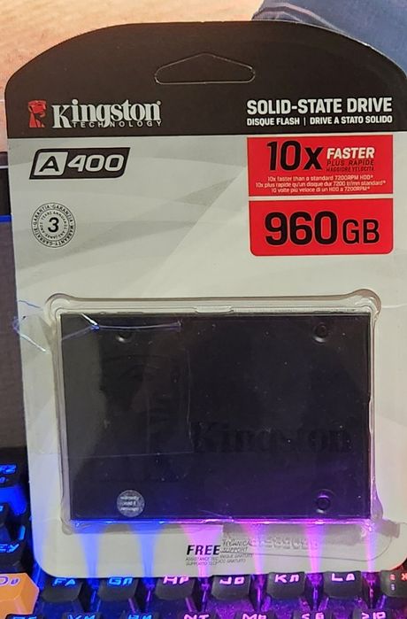 Продам жесткий диск Kingston A400 960GB (SA400S37/960G)