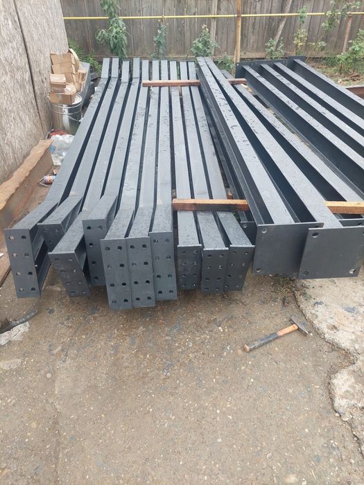 Vand structura metalica din stoc 9x25x4