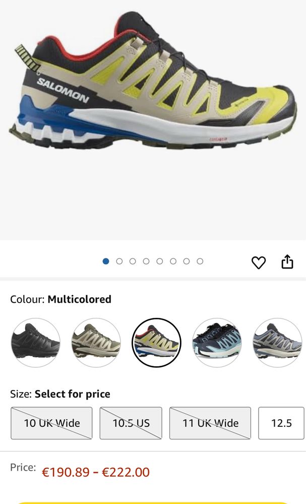 Туристически обувки SALOMON XA PRO 3D Gore-Tex.Номер 44.5