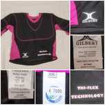 Tricou Gilbert TryFlex Technologi mărime XL dama protecție rugby sport