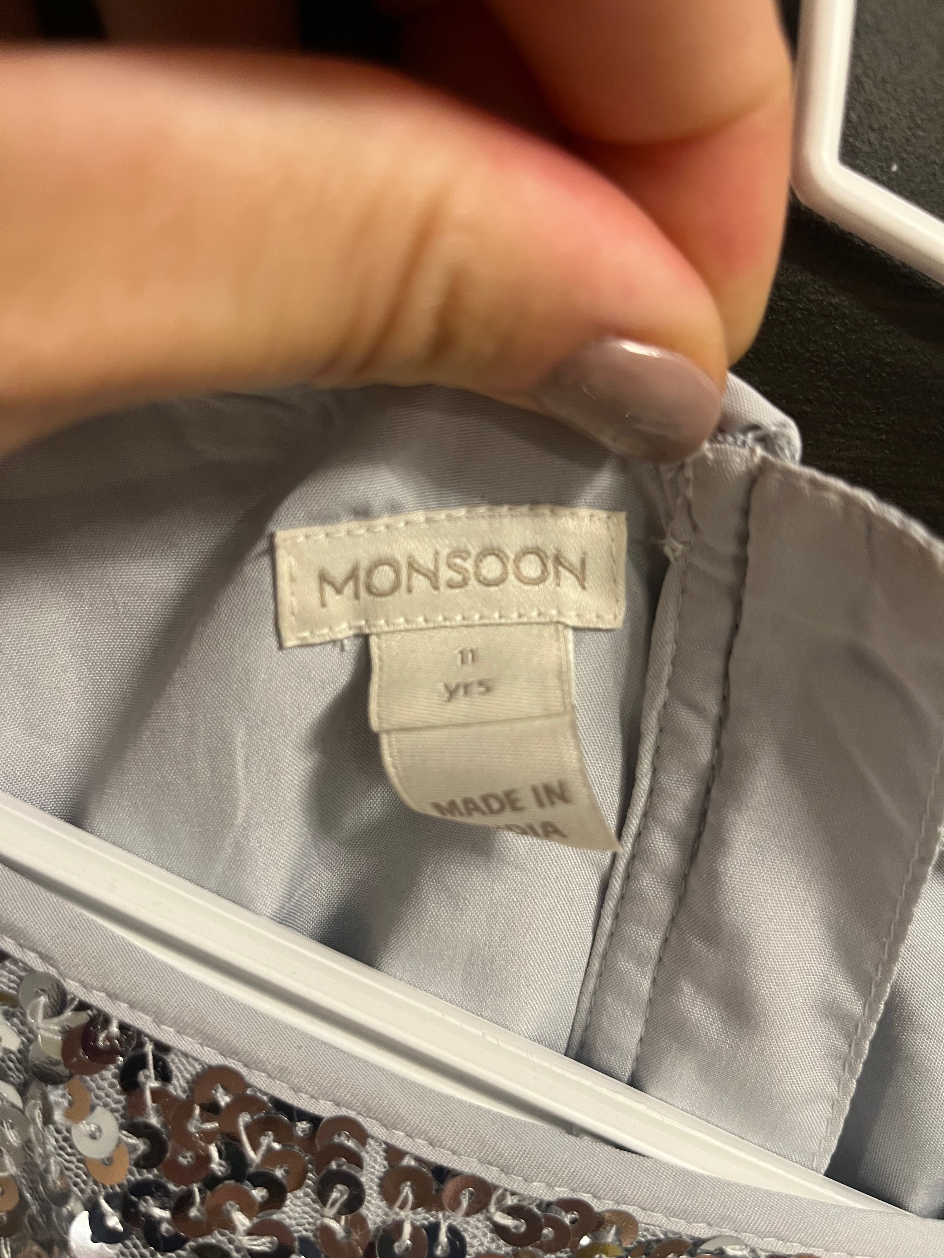 Официална детска рокля Monsoon