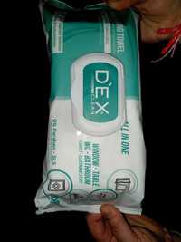 Мокри кърпи универсални 100 бр. за почистване DEX Clean