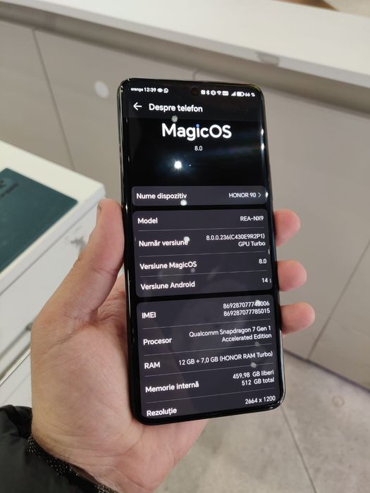 Honor 90 5G 512GB 19GB RAM NOU Garantie !